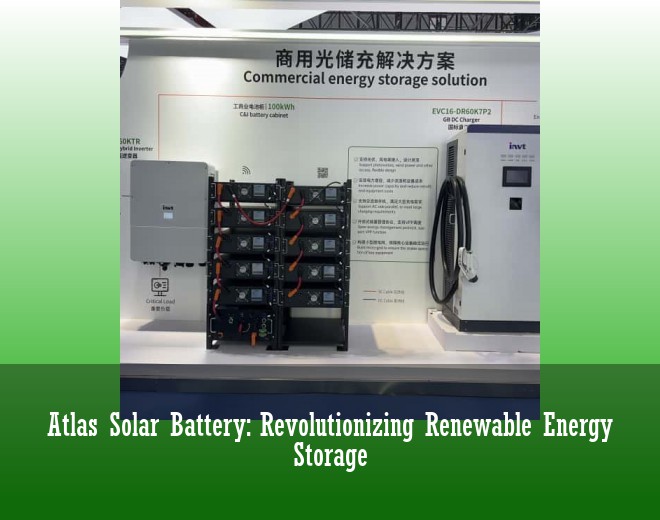 Atlas Solar Battery: Revolutionizing Renewable Energy Storage