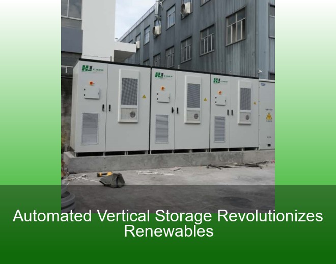 Automated Vertical Storage Revolutionizes Renewables