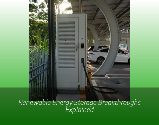 Renewable Energy Storage Breakthroughs Explained