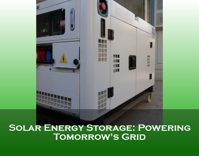 Solar Energy Storage: Powering Tomorrow's Grid