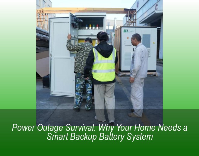 Power Outage Survival: Why Your Home Needs a Smart Backup Battery System