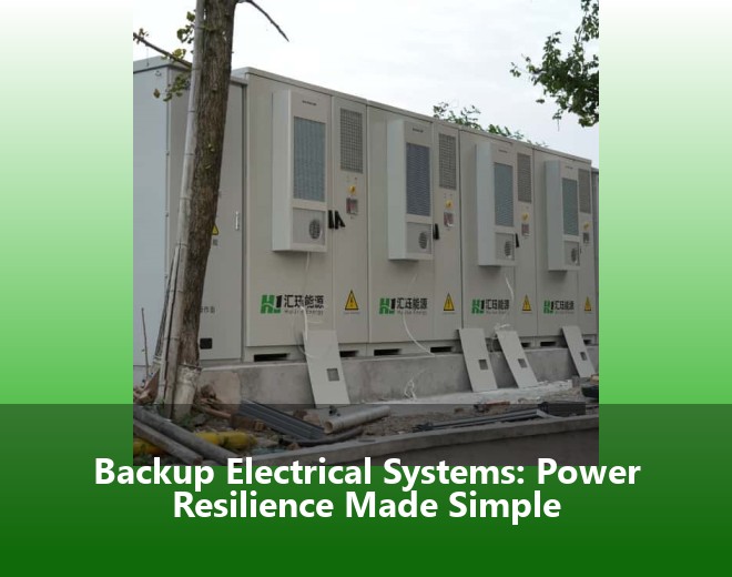 Backup Electrical Systems: Power Resilience Made Simple