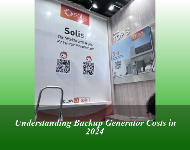 Understanding Backup Generator Costs in 2024