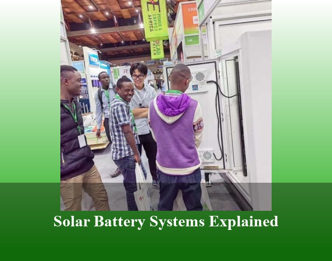 Solar Battery Systems Explained