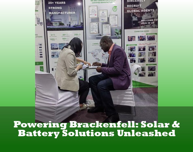 Powering Brackenfell: Solar & Battery Solutions Unleashed