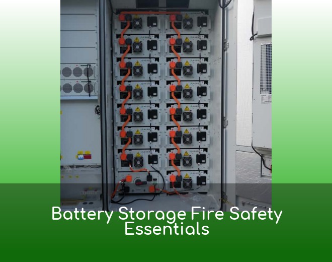 Battery Storage Fire Safety Essentials