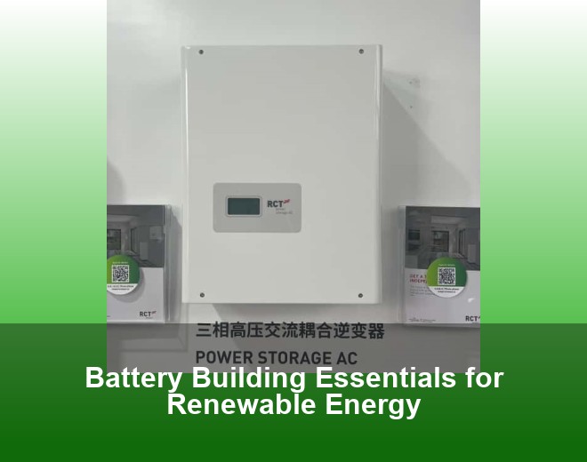 Battery Building Essentials for Renewable Energy