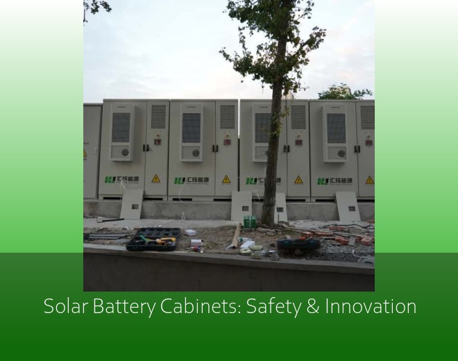 Solar Battery Cabinets: Safety & Innovation