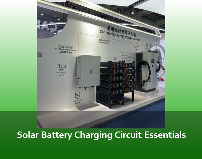 Solar Battery Charging Circuit Essentials