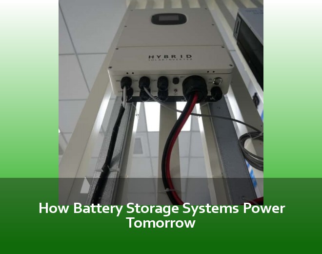 How Battery Storage Systems Power Tomorrow