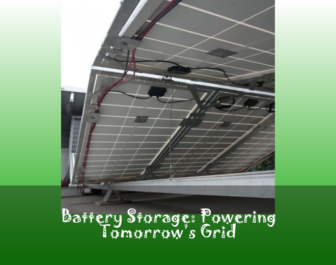 Battery Storage: Powering Tomorrow’s Grid
