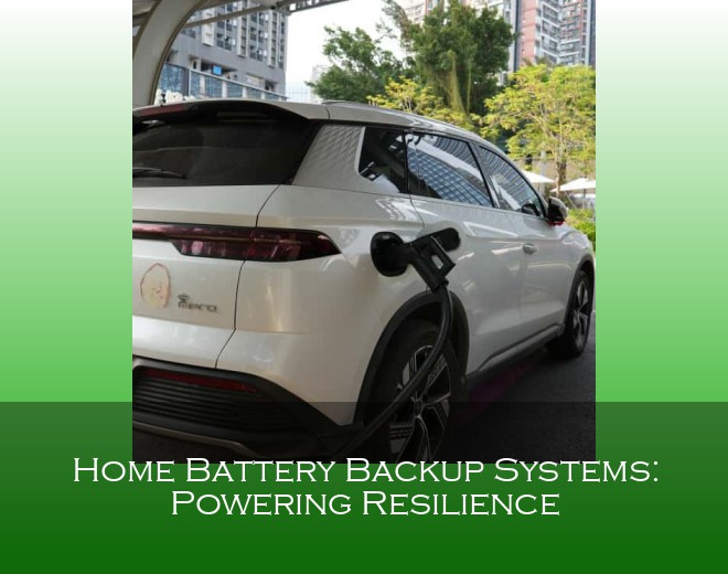 Home Battery Backup Systems: Powering Resilience