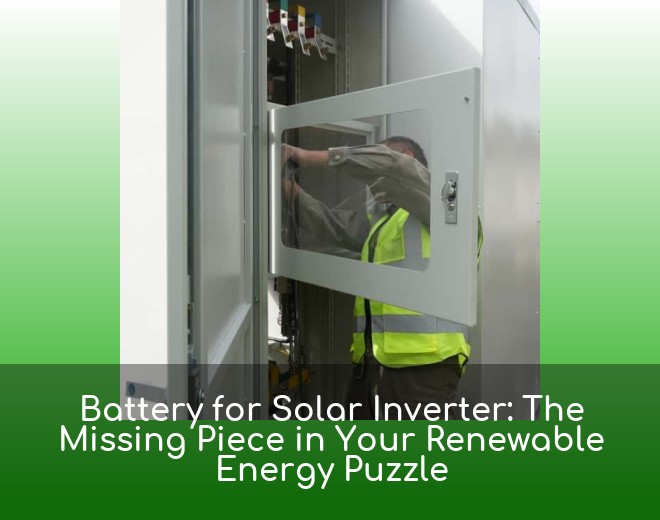 Battery for Solar Inverter: The Missing Piece in Your Renewable Energy Puzzle