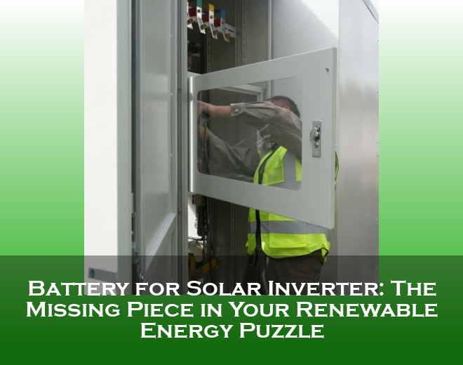 Battery for Solar Inverter: The Missing Piece in Your Renewable Energy Puzzle