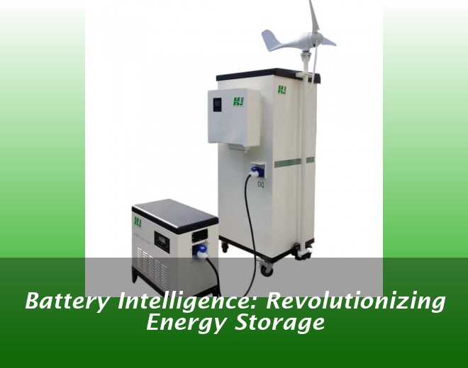 Battery Intelligence: Revolutionizing Energy Storage