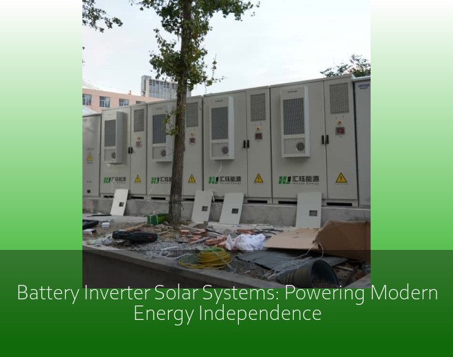 Battery Inverter Solar Systems: Powering Modern Energy Independence