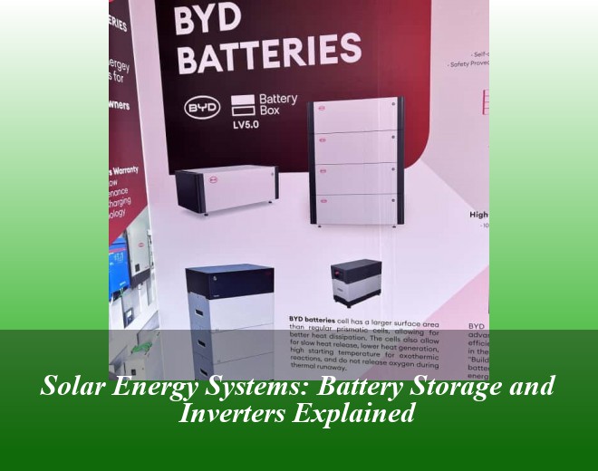 Solar Energy Systems: Battery Storage and Inverters Explained