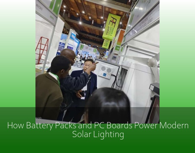 How Battery Packs and PC Boards Power Modern Solar Lighting