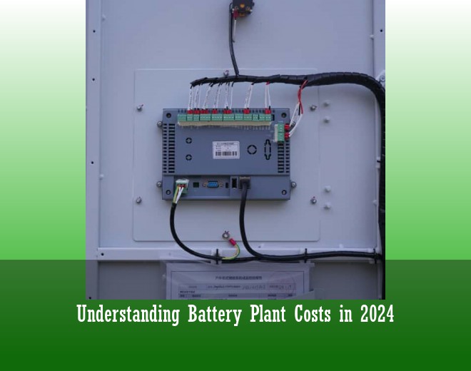 Understanding Battery Plant Costs in 2024