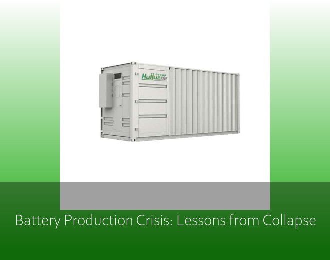 Battery Production Crisis: Lessons from Collapse