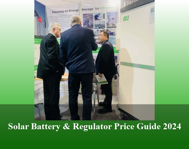 Solar Battery & Regulator Price Guide 2024