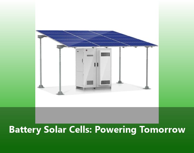 Battery Solar Cells: Powering Tomorrow