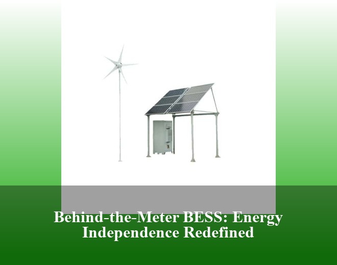 Behind-the-Meter BESS: Energy Independence Redefined