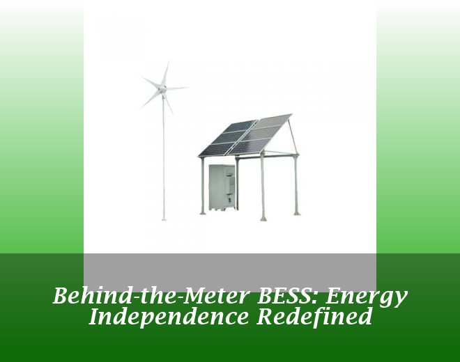 Behind-the-Meter BESS: Energy Independence Redefined