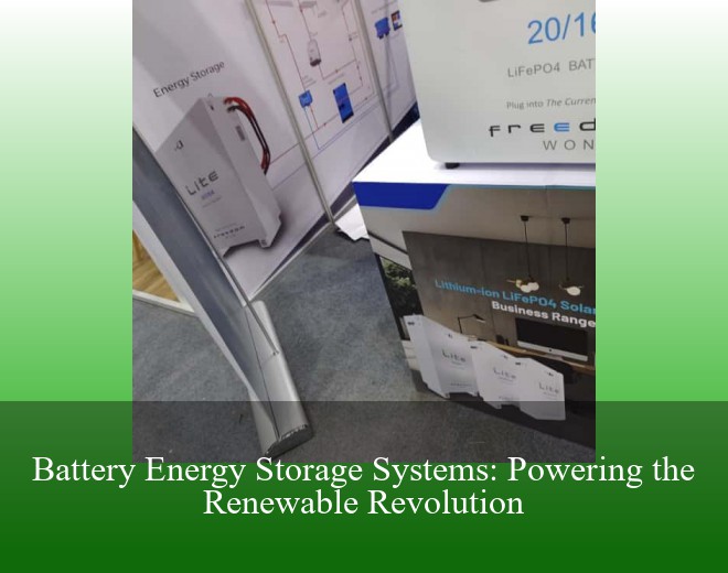 Battery Energy Storage Systems: Powering the Renewable Revolution
