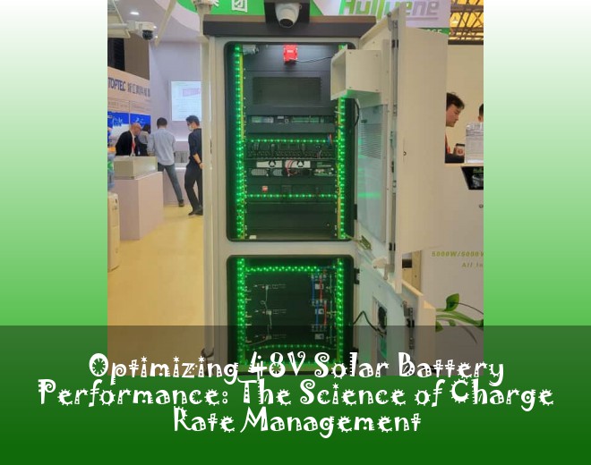 Optimizing 48V Solar Battery Performance: The Science of Charge Rate Management
