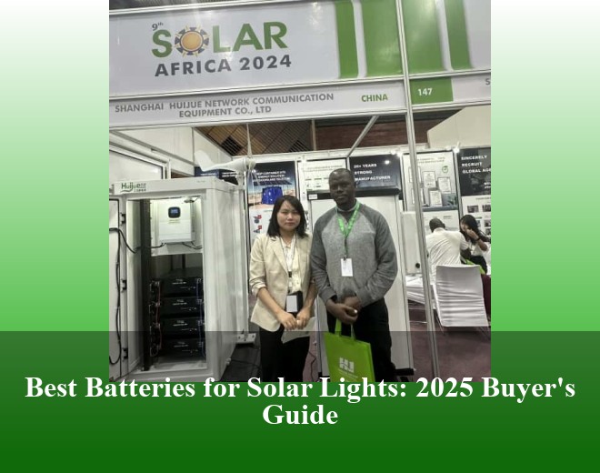 Best Batteries for Solar Lights: 2025 Buyer's Guide
