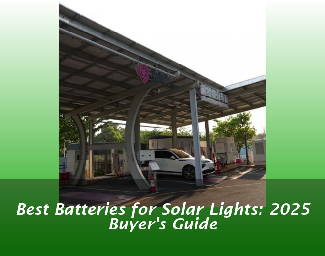 Best Batteries for Solar Lights: 2025 Buyer's Guide