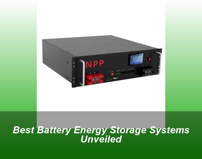 Best Battery Energy Storage Systems Unveiled