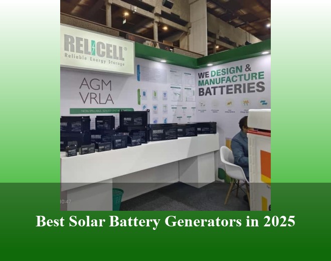 Best Solar Battery Generators in 2025