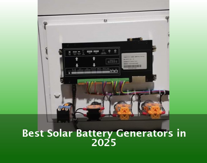 Best Solar Battery Generators in 2025