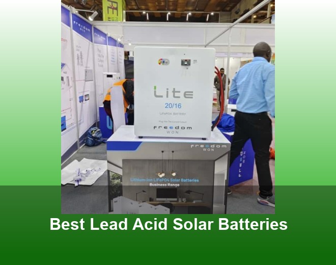 Best Lead Acid Solar Batteries