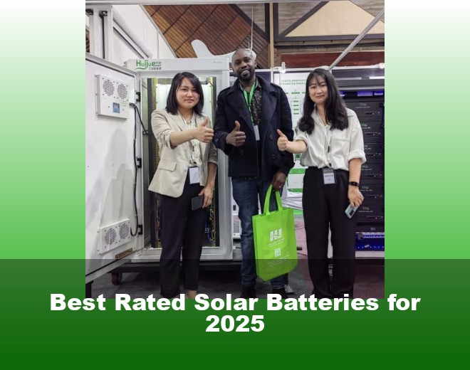 Best Rated Solar Batteries for 2025