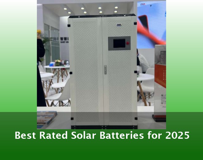 Best Rated Solar Batteries for 2025