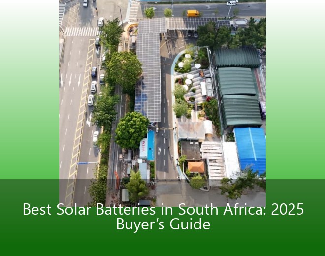 Best Solar Batteries in South Africa: 2025 Buyer’s Guide