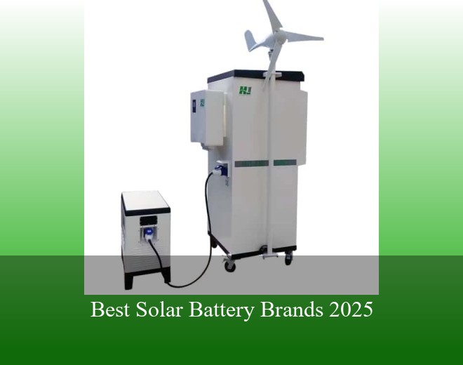 Best Solar Battery Brands 2025