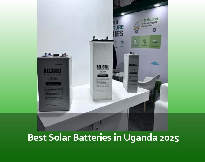 Best Solar Batteries in Uganda 2025