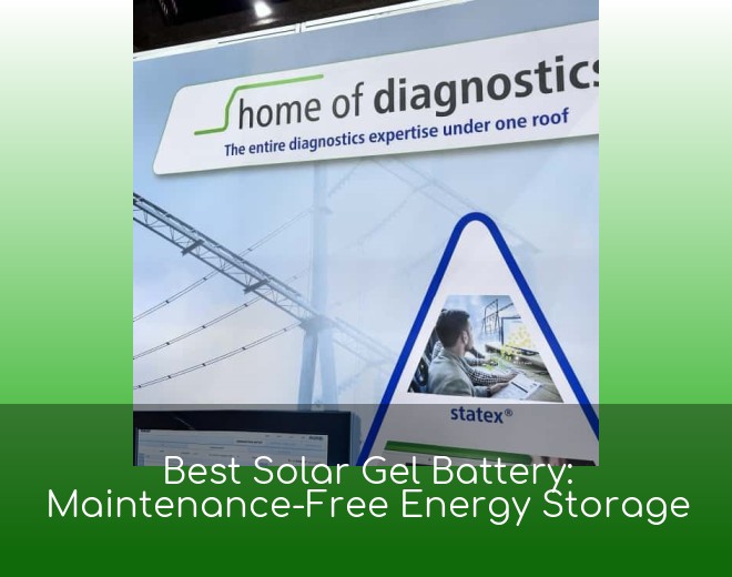 Best Solar Gel Battery: Maintenance-Free Energy Storage