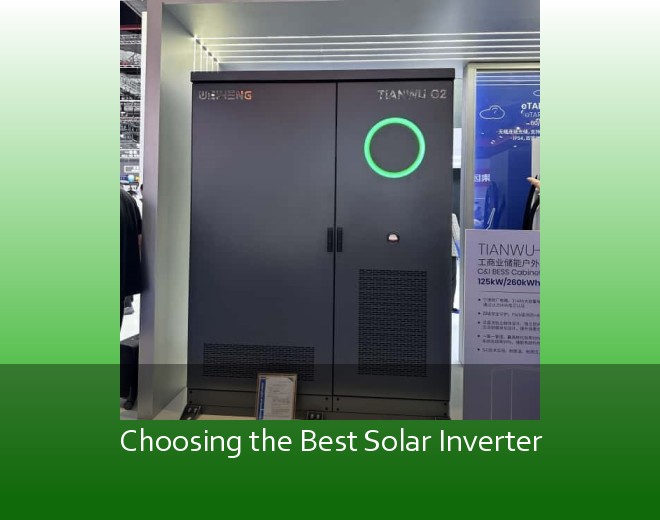 Choosing the Best Solar Inverter
