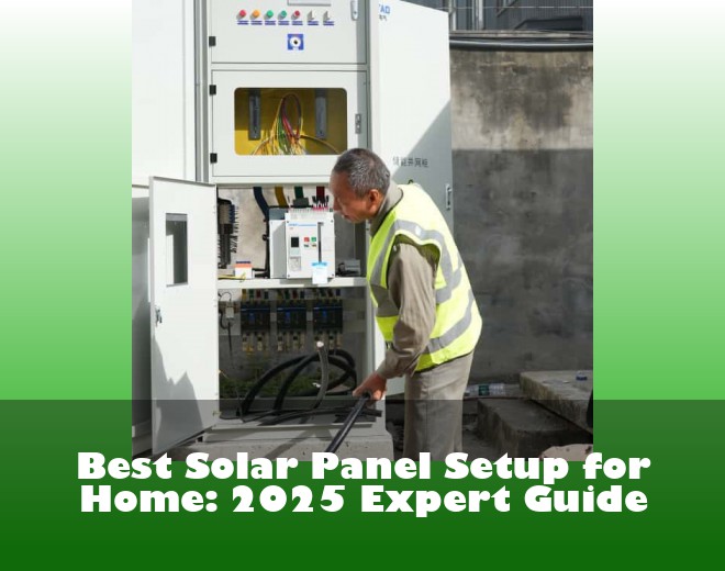 Best Solar Panel Setup for Home: 2025 Expert Guide
