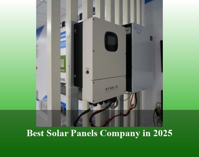 Best Solar Panels Company in 2025