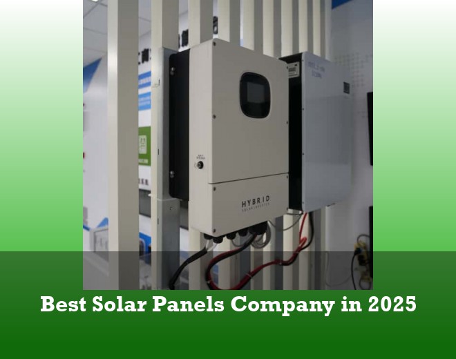Best Solar Panels Company in 2025