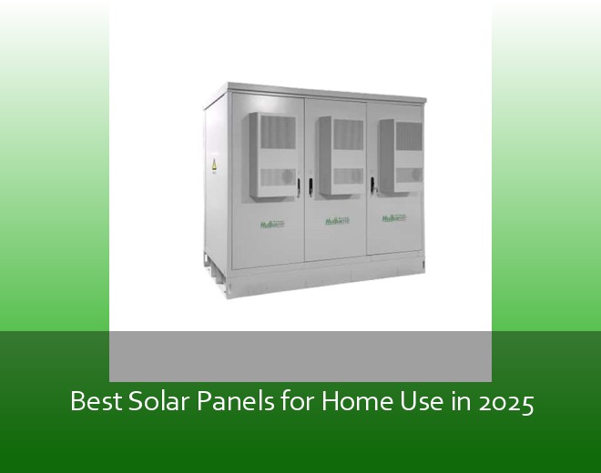 Best Solar Panels for Home Use in 2025