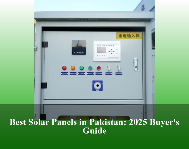 Best Solar Panels in Pakistan: 2025 Buyer's Guide