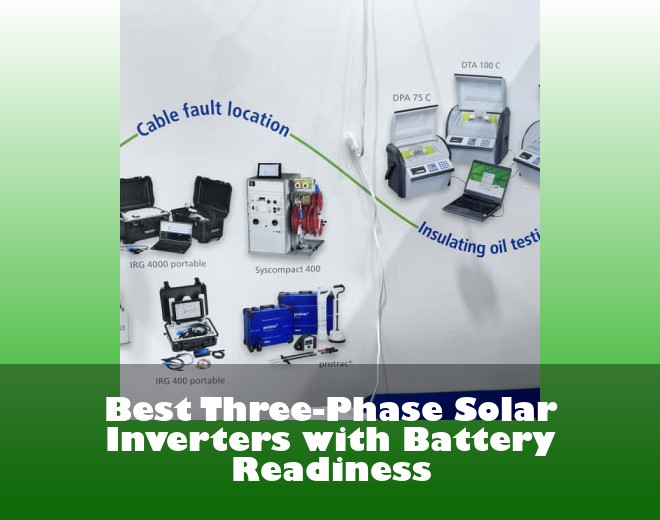 Best Three-Phase Solar Inverters with Battery Readiness