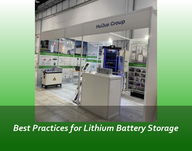 Best Practices for Lithium Battery Storage